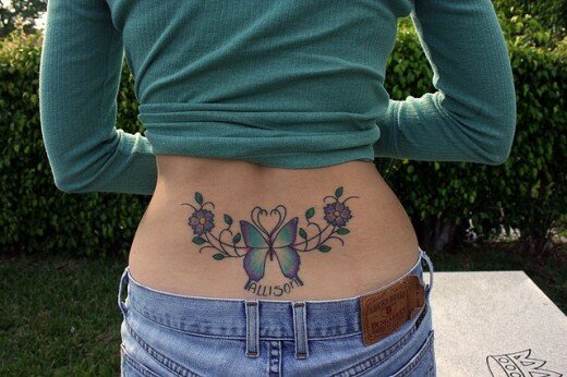 Flower Tattoo for Girls flower tattoos for girls. Flower Tattoo for Girls