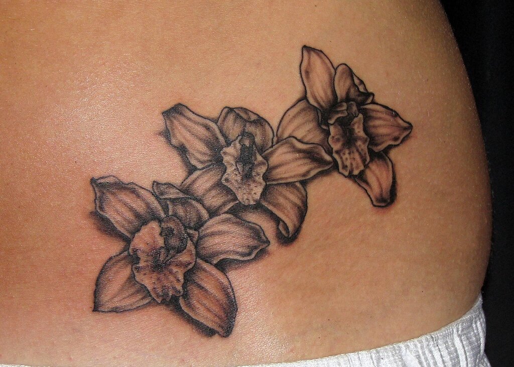 Orchid Tattoo Design 2011